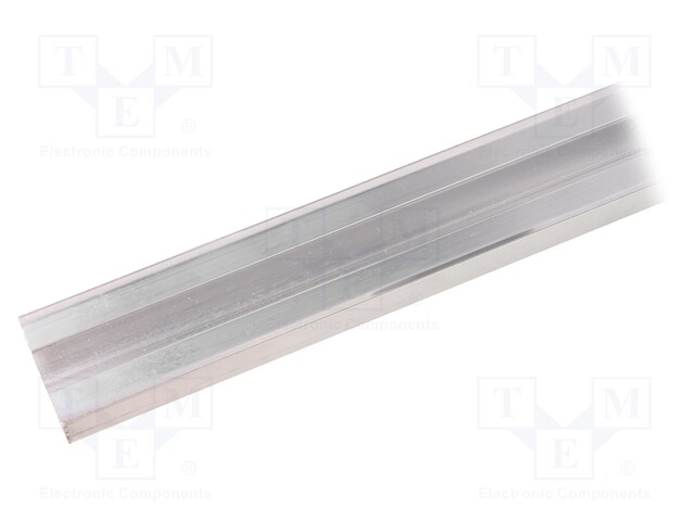 Mounting rail for protection rubber strip; -20÷55°C; 2m