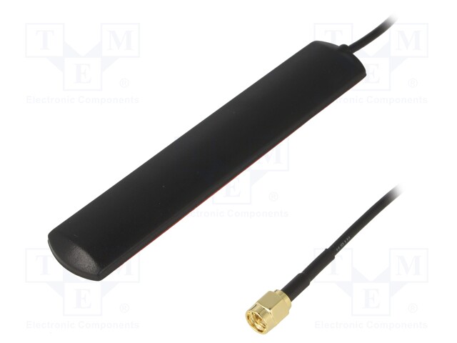 Antenna; WiFi; 2dBi; Mounting: for ribbon cable; 50Ω; male,SMA