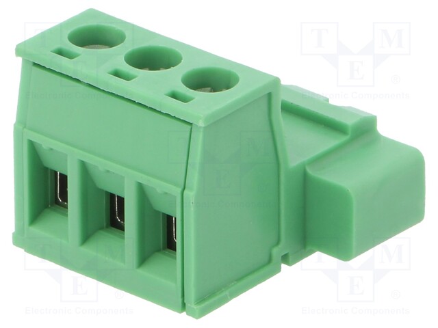 Pluggable terminal block; 5.08mm; ways: 3; straight; plug; male