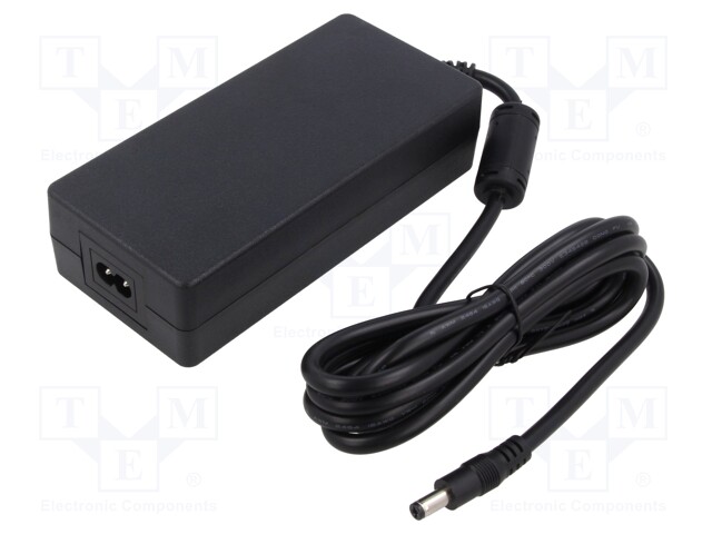 Power supply: switched-mode; 24VDC; 9.17A; Out: 5,5/2,1; 160W; 92%