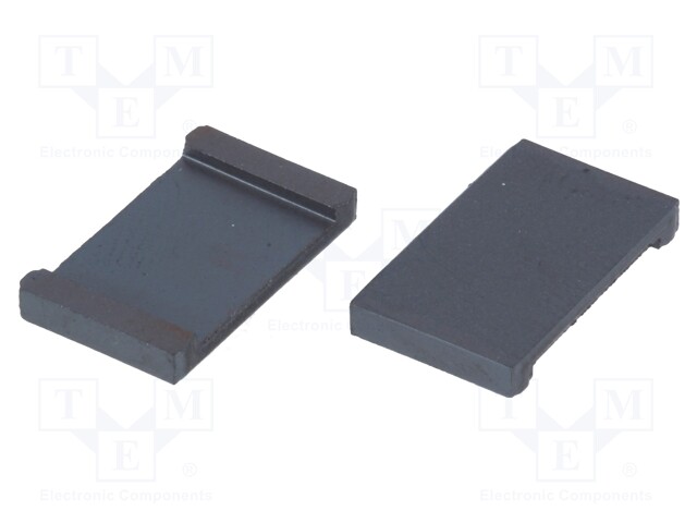 Ferrite: two-piece; 27Ω; A: 16.5mm; B: 2mm; C: 10.25mm; D: 12.5mm