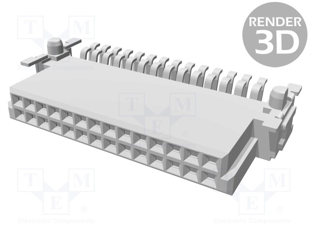 Connector: PCB to PCB; female; PIN: 28; 1.27mm; Series: har-flex