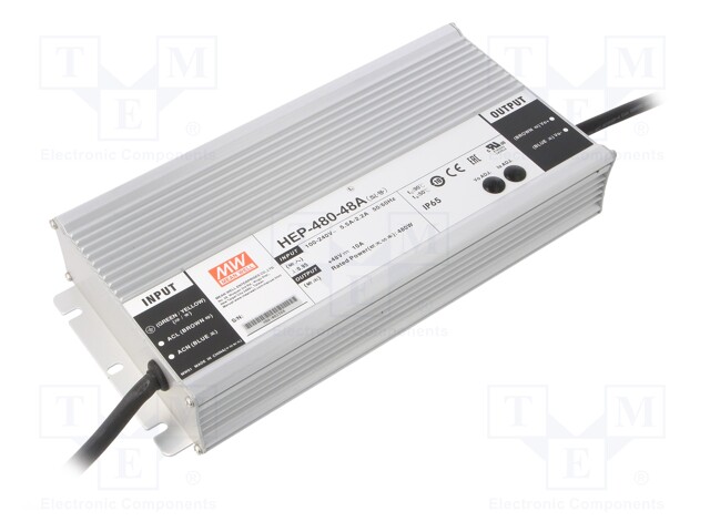 Power supply: switched-mode; to work in difficult conditions