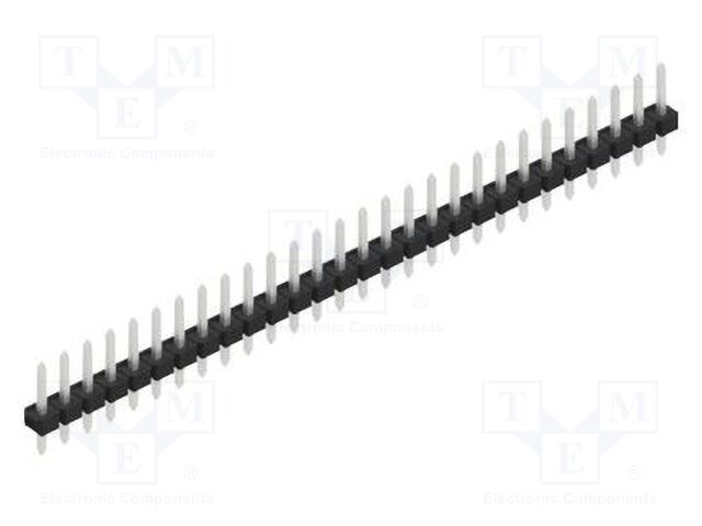 Connector: pin strips; pin header; male; PIN: 28; 2.54mm; THT; 1x28
