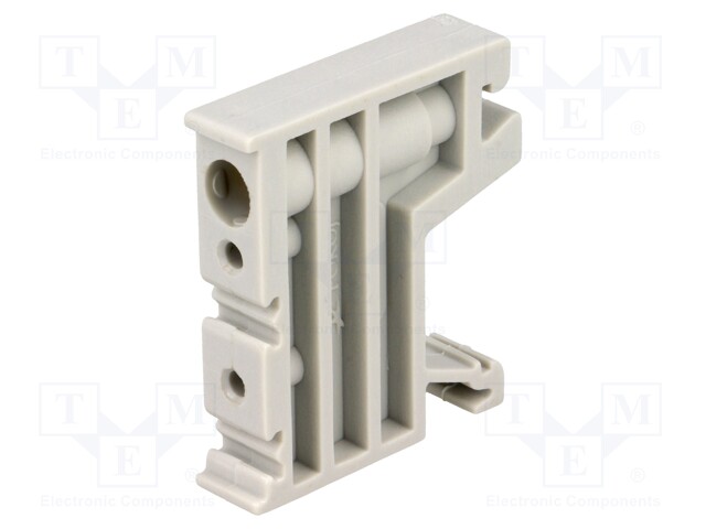 Holder; Application: ZG-G,ZUG,ZUG-G; grey; Width: 10mm; polyamide