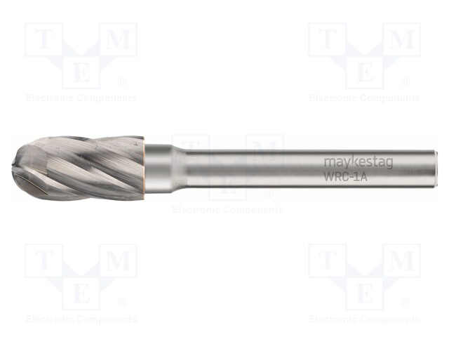 Rotary burr; Ø: 12mm; L: 70mm; metal; Working part len: 25mm