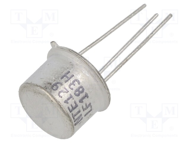 Transistor: PNP; bipolar; 80V; 1A; TO39