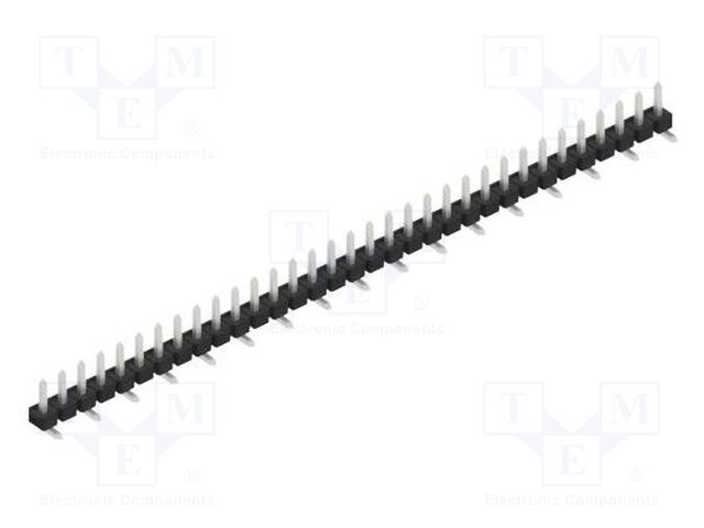 Connector: pin strips; pin header; male; PIN: 33; 2.54mm; SMT; 1x33