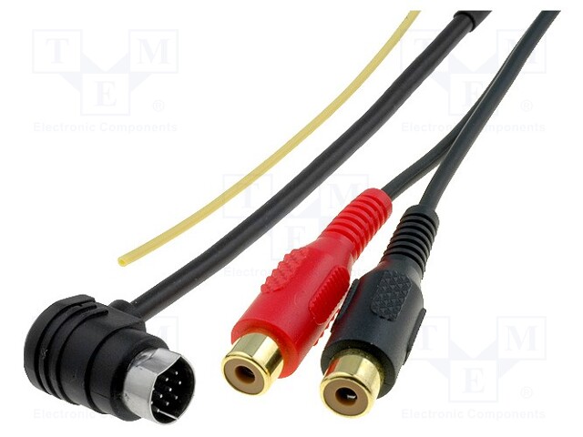 Aux adapter; RCA; Audi,Seat,Škoda,VW; 1m