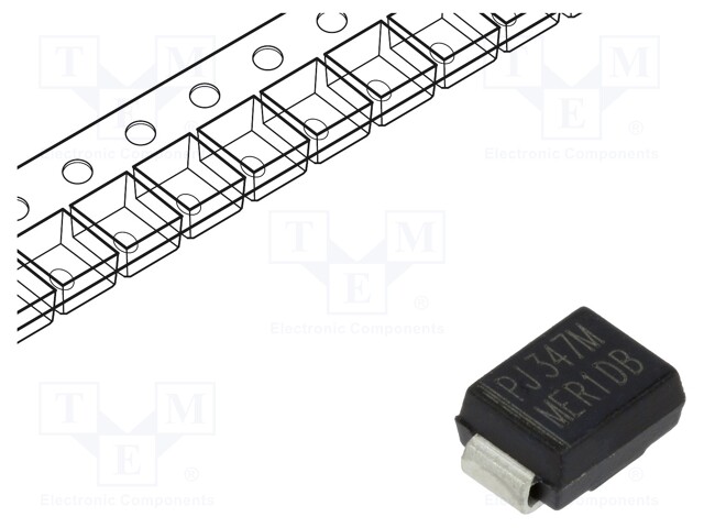 Diode: rectifying; SMD; SMB
