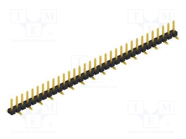 Connector: pin strips; pin header; male; PIN: 32; 2.54mm; SMT; 1x32