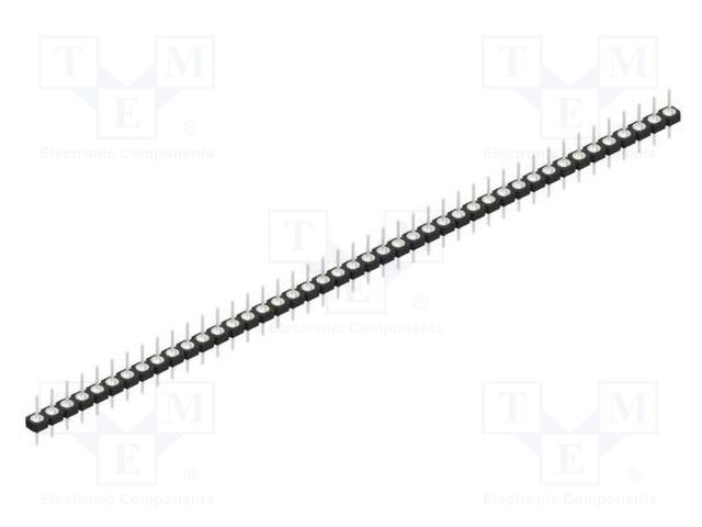 Connector: pin strips; pin header; male; PIN: 43; 2.54mm; THT; 1x43