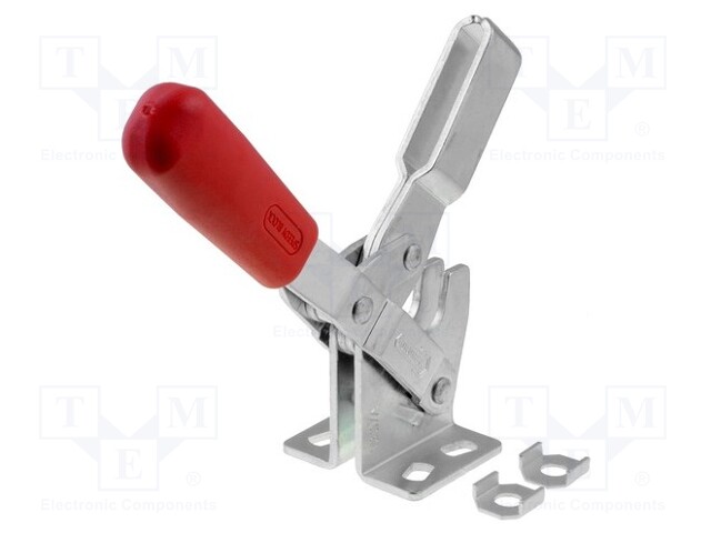 Vertical clamps; hardened steel; 1600N