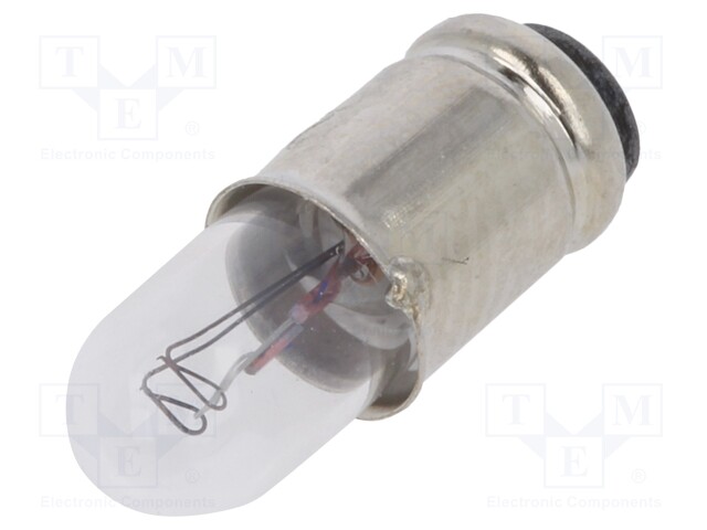 Filament lamp: Midget; S5,7s; 28VDC; 40mA; Bulb: T1 3/4; Ø: 6mm