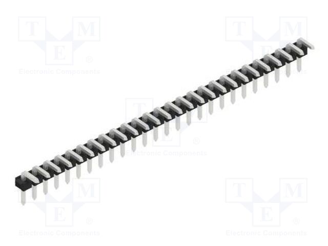 Connector: pin strips; pin header; male; PIN: 26; 2.54mm; THT; 1x26