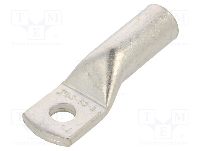 Tip: ring tube; M8; 50mm2; crimped; for cable; straight; tinned