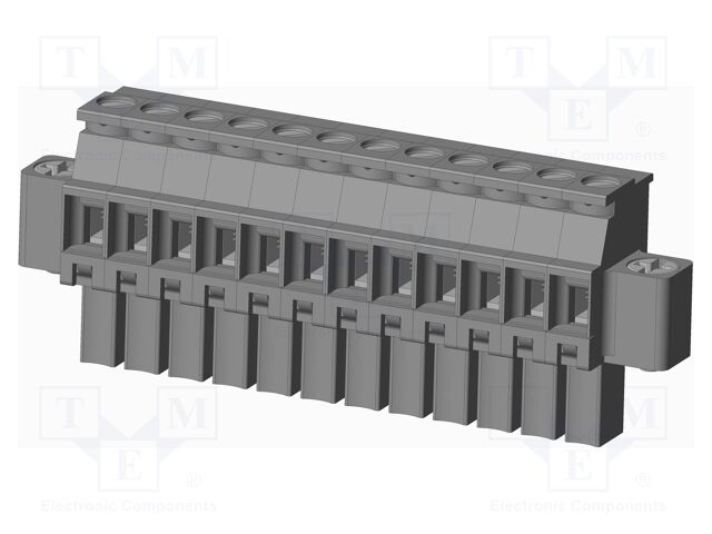 Connector: pluggable terminal block; plug; female; angled 90°