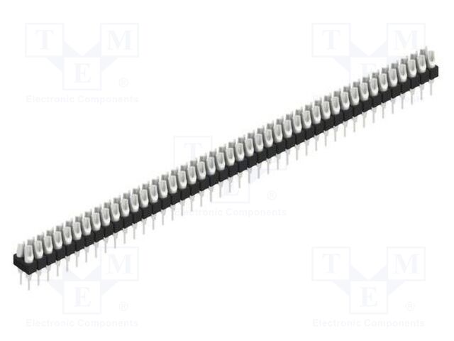 Connector: pin strips; pin header; male; PIN: 86; 2.54mm; THT; 2x43