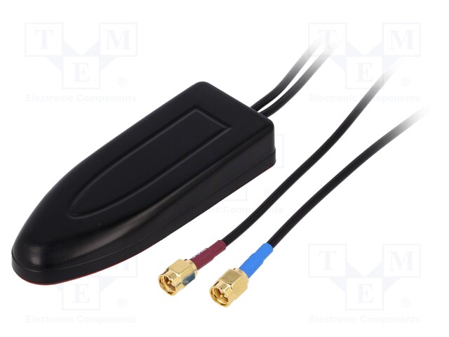 Antenna; GPS,GSM; 2dBi; RHCP,linear; Mounting: for ribbon cable