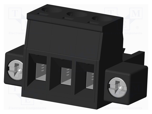 Connector: pluggable terminal block; plug; female; straight; 5mm