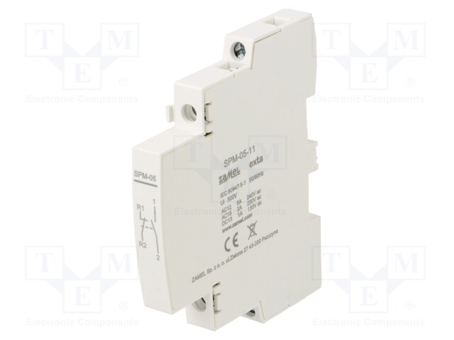 Auxiliary contacts; Series: STM; Leads: screw terminals; side