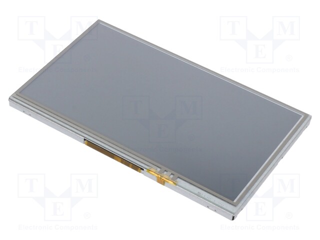 Display: TFT; 7"; 800x480; Illumin: LED; Colour: RGB; Interface: LVDS