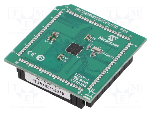 Adapter; Assoc.circ: PIC32MM0064GPL036; Works with: DM240001-2