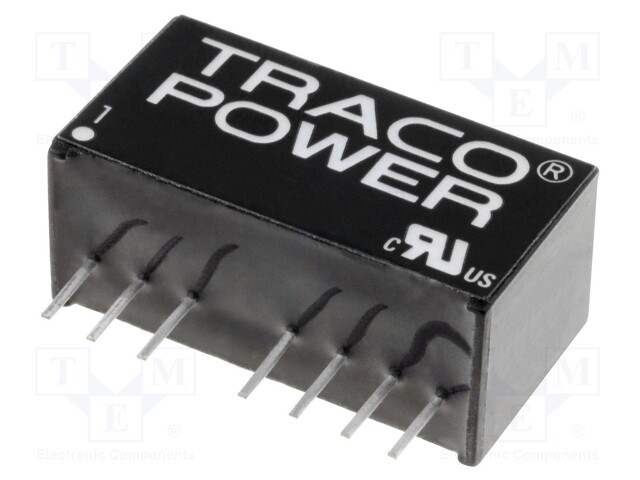 Converter: DC/DC; 2W; Uin: 9÷18V; Uout: 15VDC; Uout2: -15VDC; SIP8