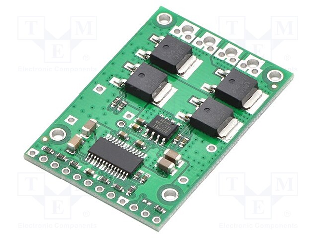 DC-motor driver; 40kHz; PWM; 25A; Uin mot: 5.5÷30V; Uin log: 5.5V