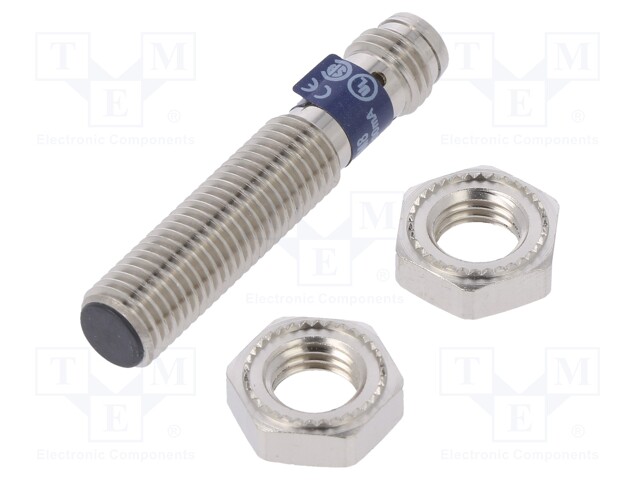 Sensor: inductive; Output conf: NPN / NO; 0÷1.5mm; 12÷24VDC; M8