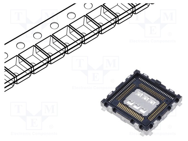 Socket: LGA; PIN: 66; precision; SMT