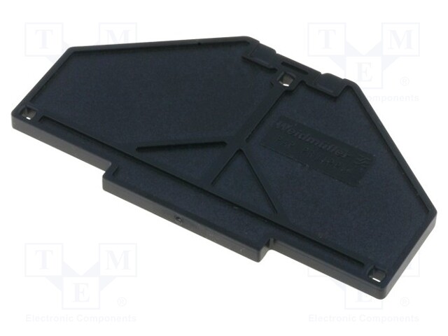 End piece; Application: PPV,PRV; ways: 4; black; -25÷70°C; UL94V-0