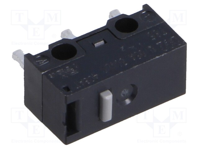 Microswitch SNAP ACTION; SPDT; 1A/125VAC; 0.05A/30VDC; ON-(ON)