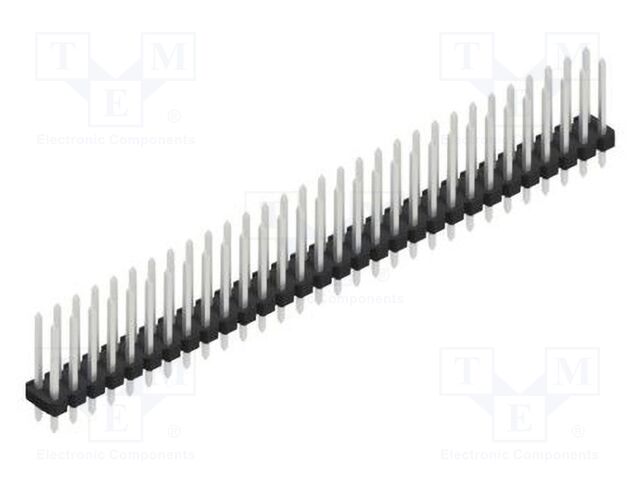 Connector: pin strips; pin header; male; PIN: 60; 2.54mm; THT; 2x30