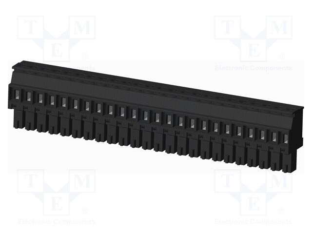 Connector: pluggable terminal block; plug; female; angled 90°