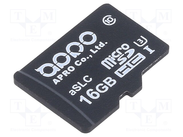 Memory card; industrial; aSLC,microSDHC; 16GB; -25÷85°C; PHANES-F