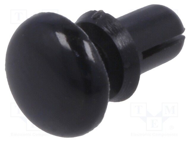 Rivet; polyamide; L.rivet: 4.5mm; Panel cutout diam: 3.1mm; UL94HB