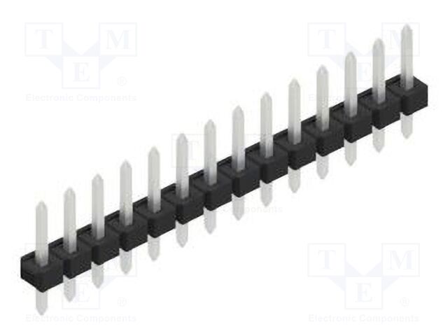 Connector: pin strips; pin header; male; PIN: 14; 2.54mm; THT; 1x14