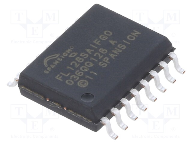 FLASH memory; 128Mbit; SPI; 133MHz; 2.7÷3.6V; SO16; serial