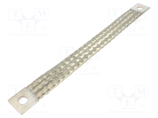 Braids; tape; 120mm2; Ø1: 17mm; Ø2: 17mm; L: 400mm
