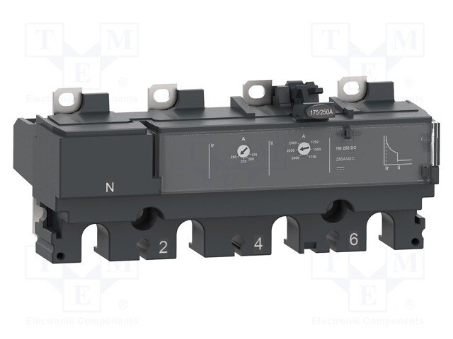 Inom: 100A; 690VAC; IP40; -25÷70°C; Protected poles: 4d