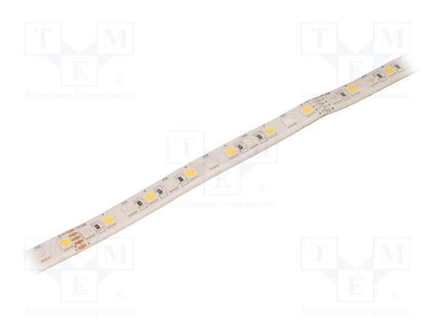 LED tape; RGBW; LED/m: 96; SMD; 5050; 24V; 12mm; in gel; white PCB