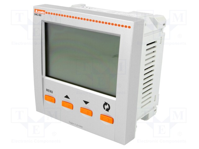 Panel; LCD (128x80); VAC: 10÷480V; VAC accuracy: ±0,2%; True RMS