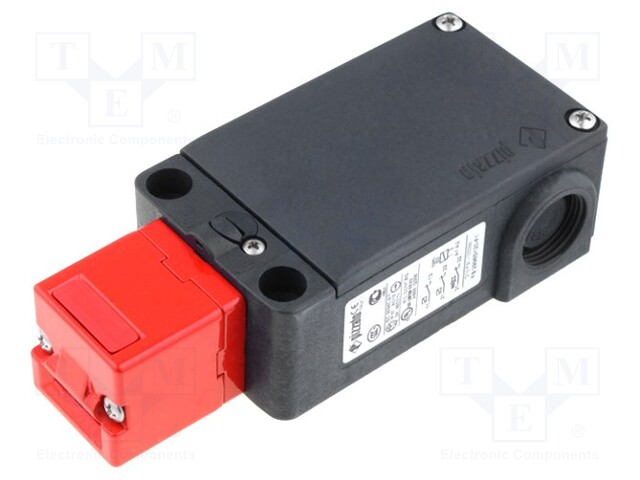 Safety switch: bolting; Series: FS; Contacts: NC x2; IP66; -25÷60°C