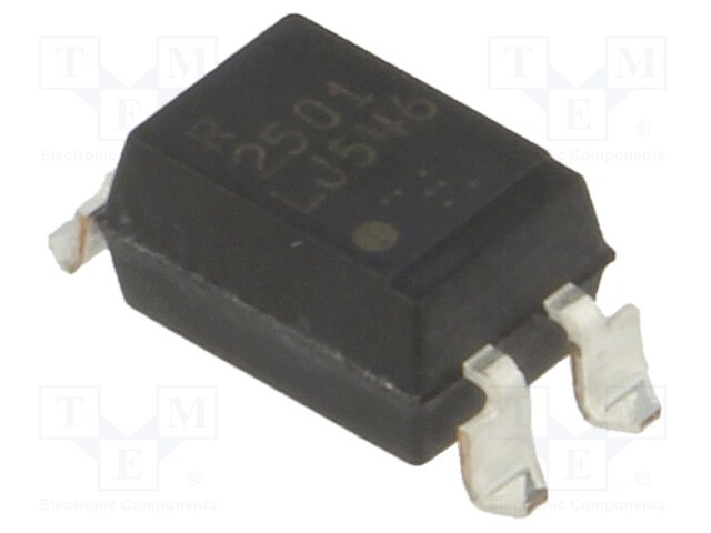 Optocoupler; SMD; Channels: 1; Out: transistor; Uinsul: 5kV; Uce: 80V