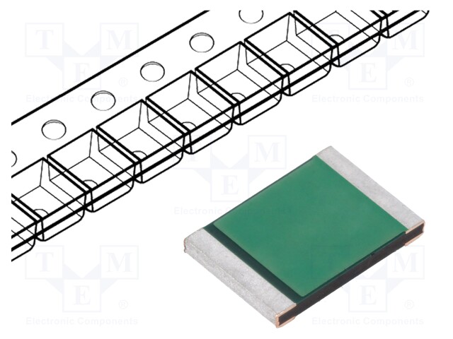 Fuse: PTC polymer; 3A; Imax: 50A; SMD; PTSLR1210; 1210,3225,SMD