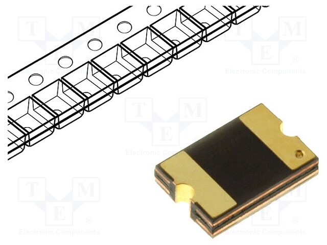 Fuse: PTC polymer; 1.5A; Imax: 40A; PCB,SMT; Case: 2920; MF-SM