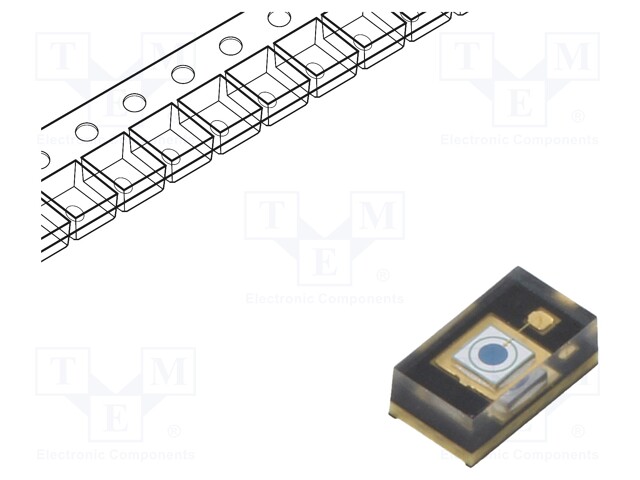 Photodiode; 1208; 905nm; 400-1000nm; Mounting: SMD; 5nA; -55÷100°C