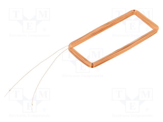 RFID antenna; 125kHz; Body dim: 25x55x3mm; Usable dim: 20x50x3mm