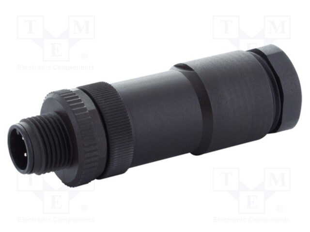 Plug; M12; PIN: 5; male; A code-DeviceNet / CANopen; for cable